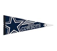 NFL 14503115 Dallas Cowboys Fanion de qualité supérieure, 30,5 x 76,2 cm