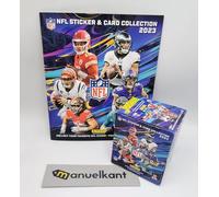 NFL 2023 album vierge + boîte 50 sachets figurines