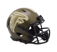 NFL Atlanta Falcons Salute Au Service Mini Casque Speed Riddell Football