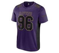 NFL Baltimore Ravens Core Foundation Top Polymesh T-shirt Violet, lilas, XXXL