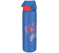 Ion8 Gourde Inox, 600ml, Anti-Fuite, Facile à Ouvrir, Verrouillage Sécurisé, Lavable au Lave-Vaisselle, Poignée de Transport, Durable, Acier Inoxydable, Motif 3D NFL, Bears
