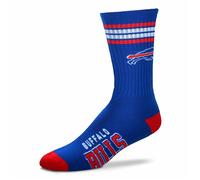 NFL Buffalo Bills Chaussettes 4-Stripes Deuce Pour Pieds Nus