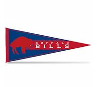 NFL Buffalo Bills Fanion rétro en feutre doux 30,5 x 76,2 cm fabriqué par Rico Industries