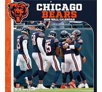 NFL Calendrier mural 2026 30 x 60 cm Chicago Bears