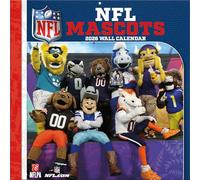 NFL Calendrier mural 2026 30 x 60 cm Mascots NFL