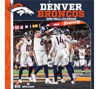 NFL Calendrier mural 2026 Denver Broncos 30 x 60 cm