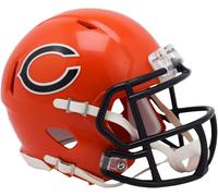 NFL Chicago Bears Alternate Mini Helm Speed Riddell Footballhelm 95855000374
