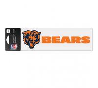 NFL Chicago Bears Autocollant découpé Motif Wordmark 7,6 x 25,4 cm