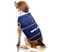 NFL Chicago Bears Chemise Anti-anxiété pour Chien et Chat souffrant d'anxiété, peurs, Feux d'artifice, bruits forts, Sombre, Solitaire pour Garder Les Chiens calmes et se Sentir en sécurité, Veste