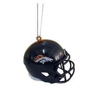 NFL Denver Broncos Casque boule d'arbre de Noël pendentif ornement