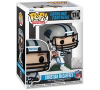 Funko Pop! NFL: Panthers - C. Christian McCaffrey - (Away) - Figurine en Vinyle à Collectionner - Idée de Cadeau - Produits Officiels - Jouets pour Les Enfants et Adultes - Sports Fans