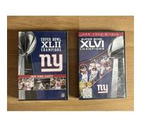 Nfl Films York Giants Super Bowl Xlvi Xlii Champions - Dvd