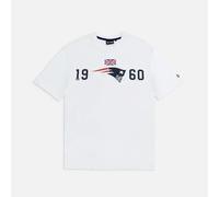 NFL Games Square Arch T-Shirt Oversize New England Patriots Blanc