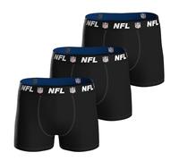 NFL Homme Shield 3pk Boxers Chaussettes De Sport, Noir, S EU
