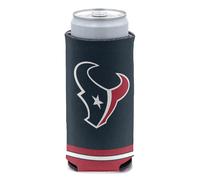 NFL Houston Texans Slim Can Cooler Team Colors Taille unique