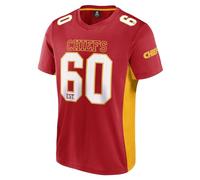 NFL Kansas City Chiefs Core Foundation Top Polymesh T-shirt Rouge, rouge, M