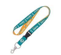 Wincraft NFL Miami Dolphins Lanière avec boucle amovible, 1,9 cm