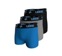 NFL Lions 3pk Boxers Blue-Grey-Black -M
