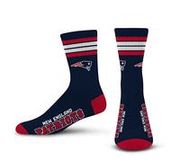NFL New England Patriots Cushioned Crew Socks [Men's Large]