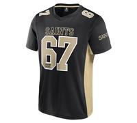 NFL New Orleans Saints Core Foundation Top Polymesh T-shirt noir, Noir , L