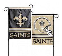 NFL New Orleans Saints Drapeau de jardin double face 30,5 x 45,7 cm