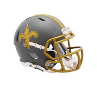 NFL New Orleans Saints Mini Casque Speed Slate Football 095855631516