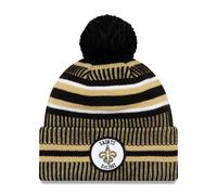 NFL New Orleans Saints Sideline 2019 Bobble bonnet en laine poignet knit a...