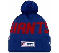 NFL New York Giants Ny Road Sideline 2019 Bobble Laine à Revers Tricoté Newera