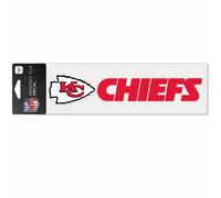 Nfl Perfect Cut Autocollant 8x25cm Kansas City Chiefs