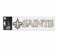 Nfl Perfect Cut Autocollant 8x25cm New Orleans Saints
