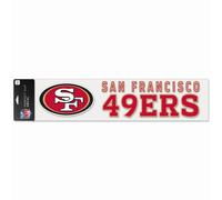Nfl Perfect Cut Xxl Autocollant 10x40cm San Francisco 49ers
