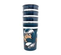 NFL Philadelphia Eagles Lot de 4 gobelets de fête 525 ml