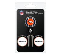 NFL Relève-Pitch Outil Lot avec 3 marqueurs de Balle de Golf, 30845, Denver Broncos, Taille Unique