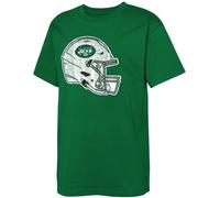 Nfl Retro Licensed Short-Sleeve Performance T-Shirt NY Jets 11-12 (L) Male