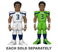 Funko Gold 12" NFL: Seahawks - Russell Wilson - 1 Chance sur 6 D'avoir Une Variante Rare Chasease - Figurine Articulée en Vinyle à Collectionner - Idée de Cadeau d'anniversaire - Produits Officiels