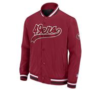 NFL San Francisco 49ers Jacket College Sateen Jacket Football