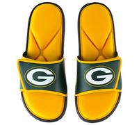 NFL Sport : mousse pour homme Slide - Homme, Homme, Foam Sport Slide - Mens, Green Bay Packers, Large