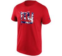 NFL T-Shirt New York Giants Marble Logo Football Shirt rouge