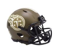 Riddell Speed Salut à la Vitesse de Service Mini Unisexe, Vert Olive, M