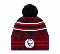 NFL Texans de Houston Sideline 2019 Bobble Laine à Revers Tricoté Chapeau Newera