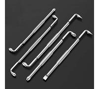 NFLOBD Tournevis en Forme de Z, coude à Angle Droit, Double coude à Arc Plat, Tournevis magnétique adapté à la Famille (Size : 5-Piece Set)