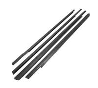 NFNFFC 4 Pièces Joints de Portes et Fenêtres pour Citroen Elysee 2014 2015 2016, Joint Porte Voiture Bande D'étanchéité Protection Portiere Voiture Accessoires,Black