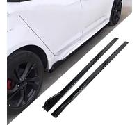 NFNFFC Jupes latérales Voiture pour Maserati Ghibli Sedan 2013-2020 2021 2022 2023 2024, Marchepied Latéraux Anti-Collision Protecteur Carrosserie Kit Accessoires,F-Carbon Fiber Look