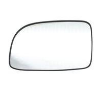NFNFFC Miroir de Rétroviseur de Rechange pour Hyundai Santafe Santa Fe 2006 2007 2008, Gauche Droite Verre de RéTroviseur Chauffant avec Plaque de Support, Voiture Accessoires,Left