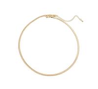NFOQRVKW Vous Cherchez Un Ornement. Collier chaîne en Argent 925 en os de Serpent for Femmes, chaîne de clavicule, Ras du Cou, Accessoires(NK82 Gold)