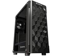 Nfortec Azir 3D Front ATX Tower Mallado 4 Fans Crystal Black Templado