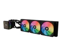 Nfortec NF-SFAN-SEDNA-360-BLACK système de refroidissement d'ordinateur Processeur Refroidisseur de liquide tout-en-un 36 cm Noir