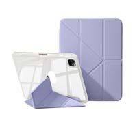 NFQZAWSKX HongHeFu Tab Accessoires, 3-Y-Foldable Stand Protective Case with Pen Slot Suitable for iPad Air7/ air6/air5 10.9/Pro 11 inch Universal(Taro Purple)