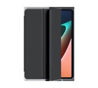 NFQZAWSKX HongHeFu Tab Accessoires, 3rd-Foldable Silicone Shell Tablet Protective Case Suitable for Lenovo Pad Tab P11 2nd-Gen 11.5 inches(Noir)