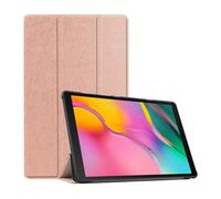 NFQZAWSKX HongHeFu Tab Accessoires, Triple-Foldable Silicone Shell Tablet Protective Case Suitable for Xiaomi Pad 6S 12.4 inch(Rose Gold)